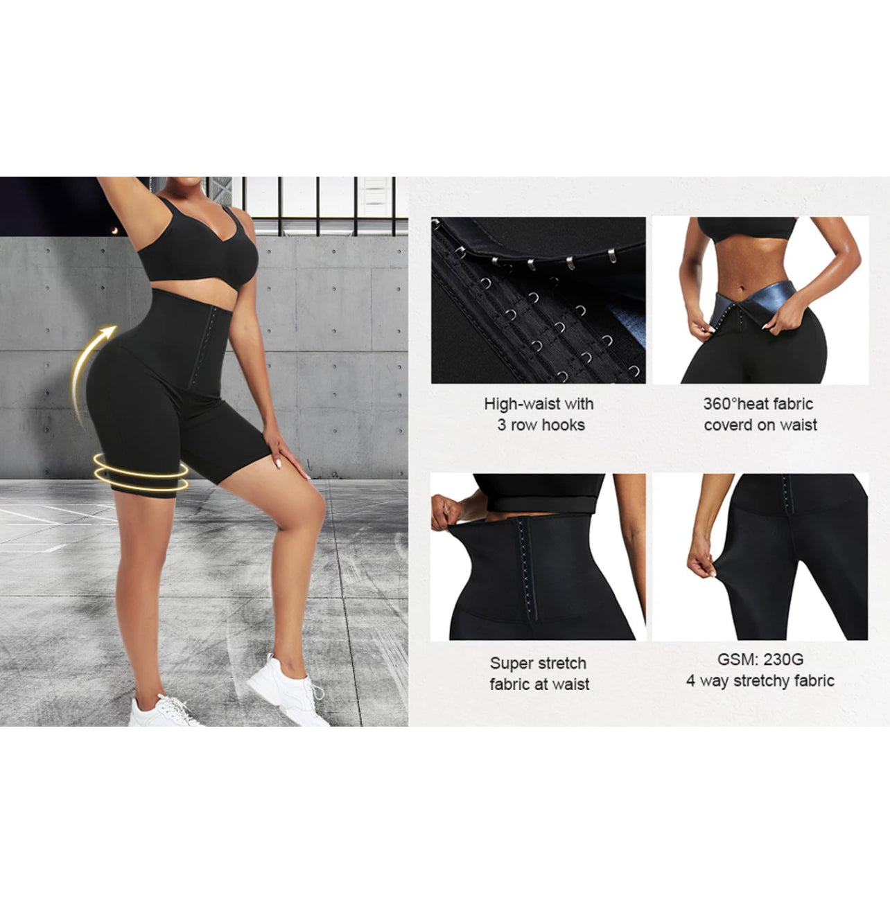 Sauna Corset Shorts – Eve.Adore Boutique 1